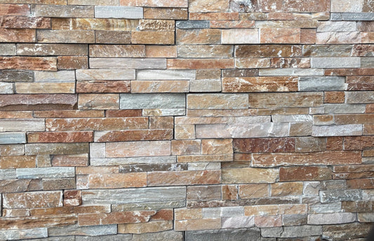 Panneau Happyclad Calcaire Ambia Scié 57 x 15,2cm Ep 20/40 mm