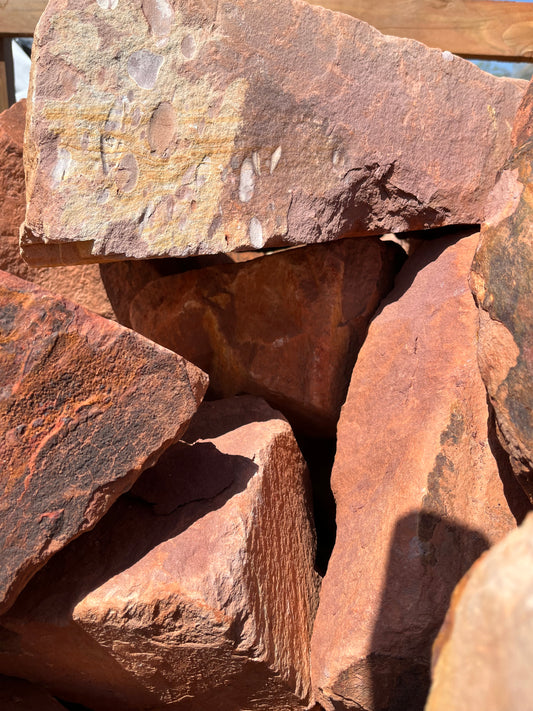 Rocaille - Grès rouge