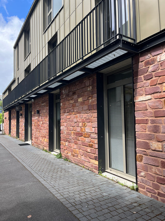 Barrette grès rouge