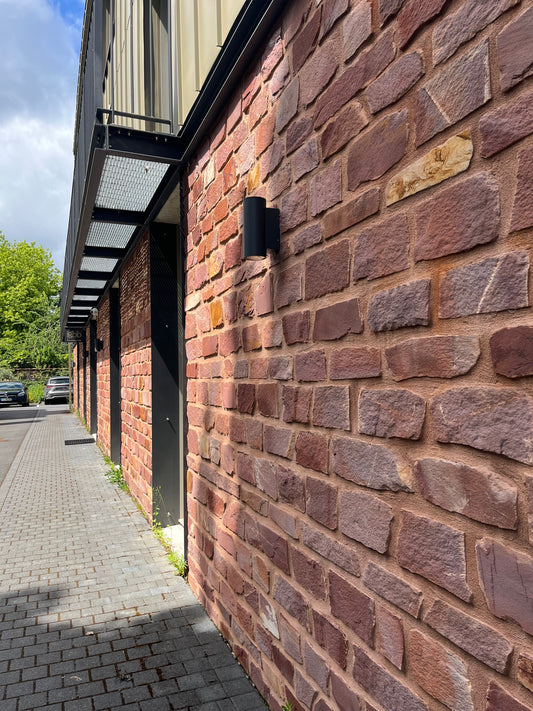 Barrette grès rouge