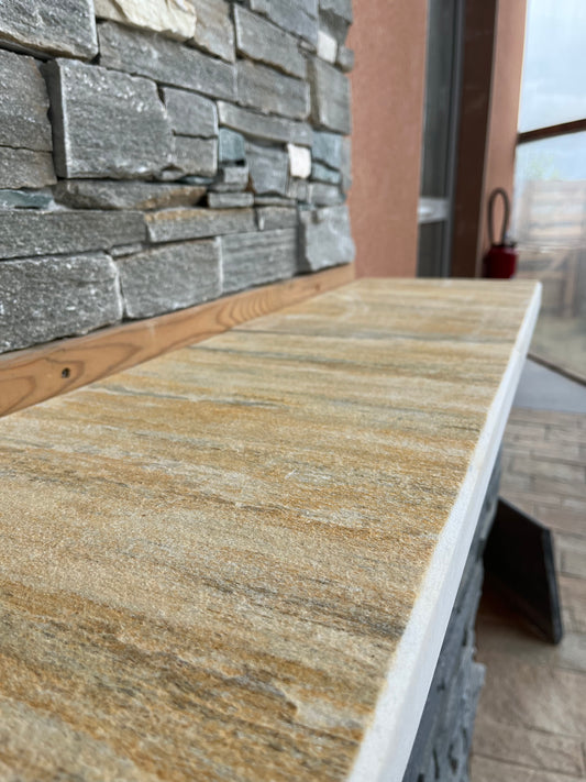 Couvertine Quartzite São Tome Jaune