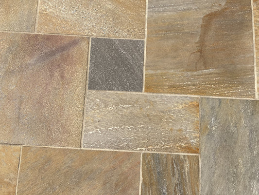 Quartzite SAO Tome Provence Jaune/Blanc