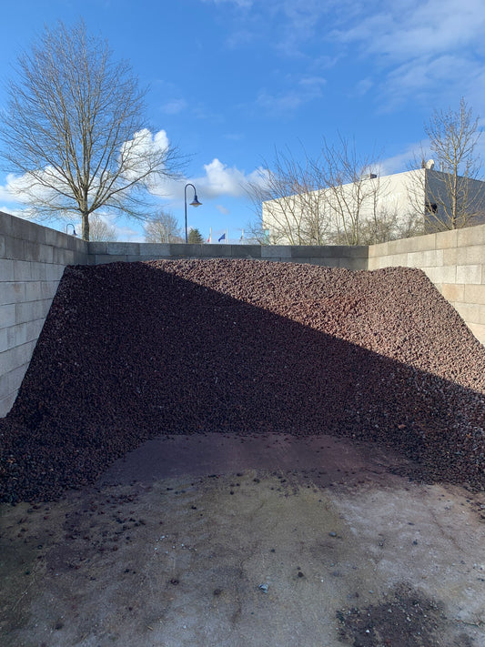 Pouzzolane en vrac calibre 7/20 mm