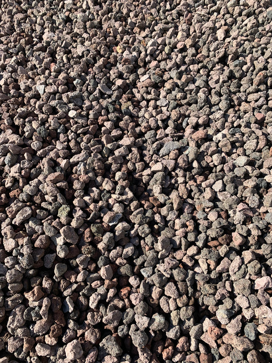 Pouzzolane en vrac calibre 7/20 mm