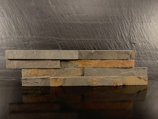 Placa mur Ardoise multicolore - Panneaux de Parement Intérieur