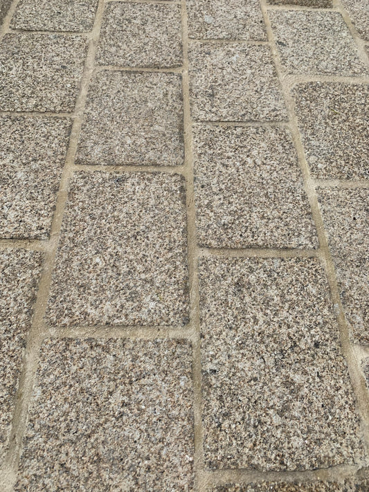 Pavés en granit Izmir beige
