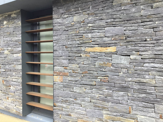 Panneau Happyclad Schiste Parsac 56x20 cm Ep 20/40 mm