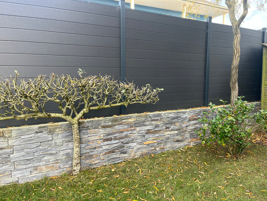 Panneau Happyclad Schiste Parsac 56x20 cm Ep 20/40 mm