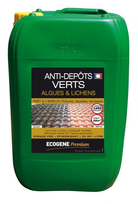 Anti Dépot Vert Ecogène Bidon 20L