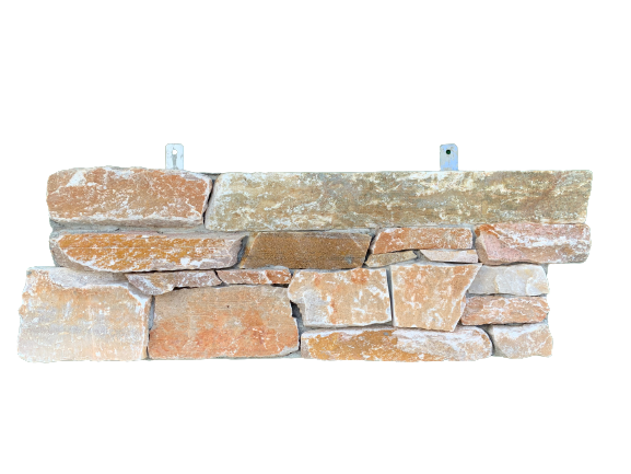 Panneau Happyclad Calcaire Ambia Rustique 56x20 cm Ep 20/40 mm